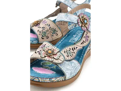 L'artiste By Spring Step Script In Blue
