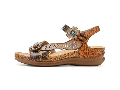 L'artiste By Spring Step Script In Brown