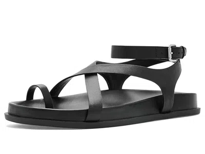 Marc Fisher Ltd Bevy Ankle Strap Sandal In Black