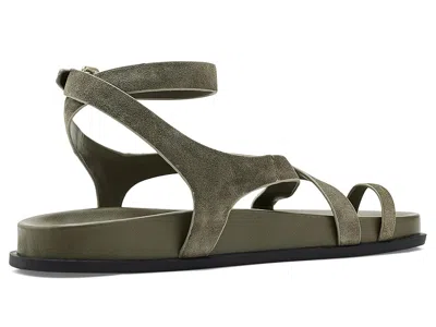 Marc Fisher Ltd Bevy Ankle Strap Sandal In Green