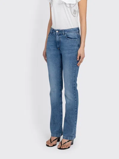 Gimaguas Multi-pocket Jeans In Blue