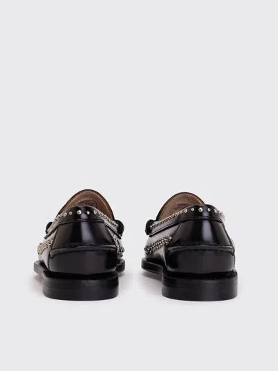 Sebago Mocassins En Cuir Dan Studs In Black