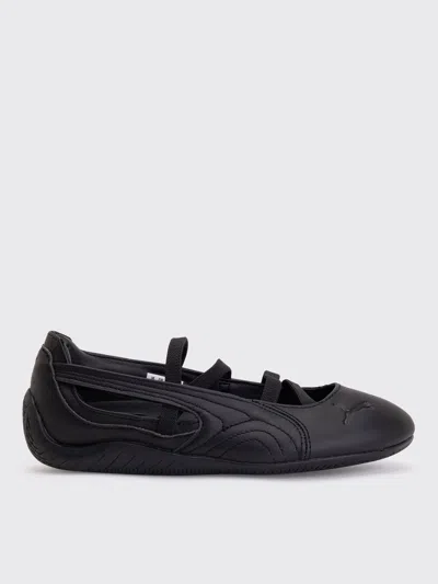 Puma Speedcat Ballet Python Sneaker In Black