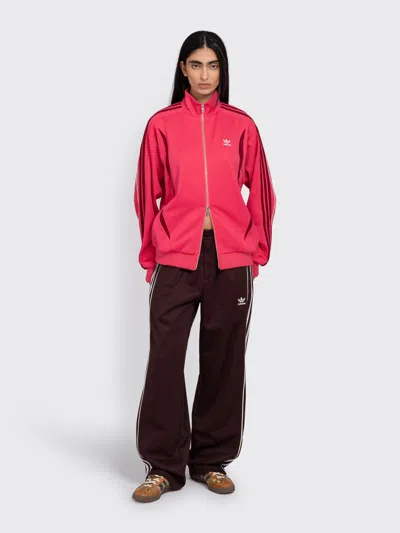 Adidas Originals Adidas X Wales Bonner Regular Fit Stripe Track Pants In Brown