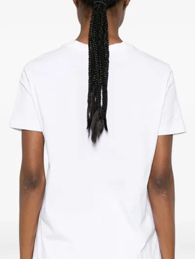 Ermanno Firenze Logo-print T-shirt In White