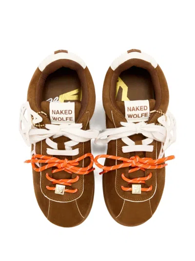 Naked Wolfe Expense Sneakers In Brown
