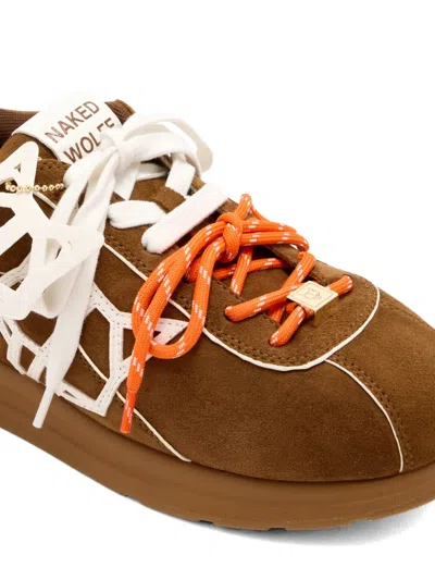 Naked Wolfe Expense Sneakers In Brown