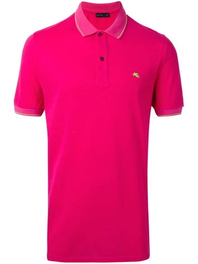 Shop Etro Classic Polo Shirt