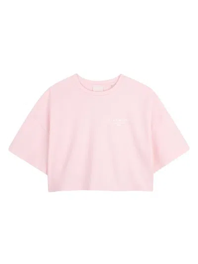 Givenchy Logo T-shirt In Pink