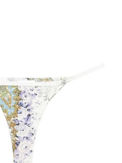 Christopher Esber Printed Bikini Bottoms In Multi
