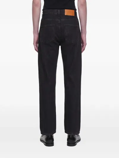 Second / Layer Big Papi Stonewashed Jeans In Black