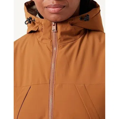 Champion Brown Polyamide Shell Jacket In Brown