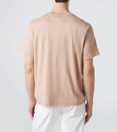 Frame Cotton Jersey T-shirt In Neutral