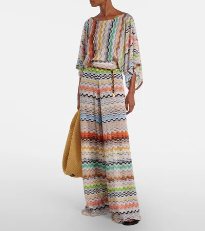 Missoni Zig Zag Top In Multi