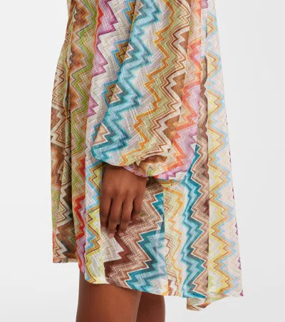 Missoni Zigzag Oversized Shirt In Multi