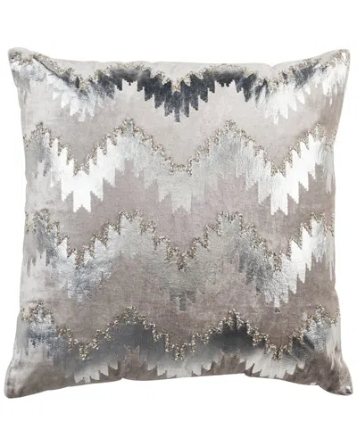 Safavieh Sophia Flamestitch Square Throw Pillow