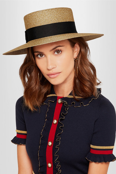 gucci lurex papier hat
