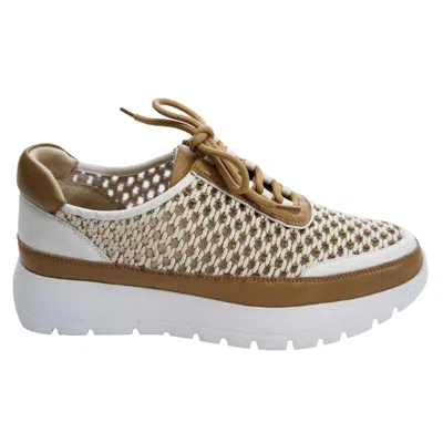 Vaneli Qubi Platform Sneaker In Brown
