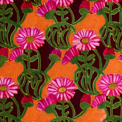 La Doublej Disk Placemats Set Of 2 In Multi