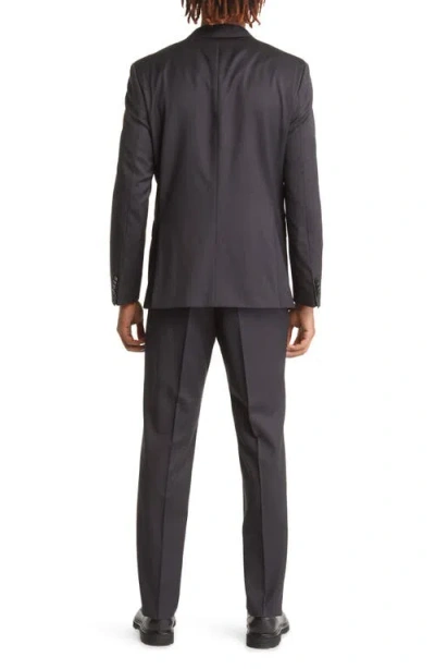 Hugo Boss Boss Huge Solid Wool Suit In Gray