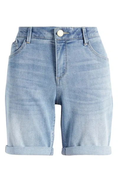 Wit & Wisdom 'ab'solution Denim Shorts In Blue