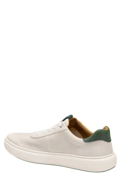 Johnston & Murphy Anders Perforated Sneaker In White