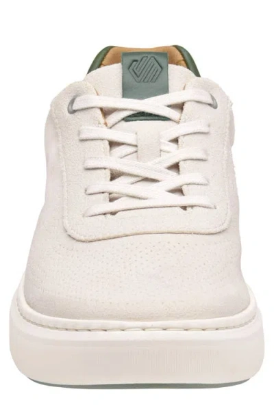 Johnston & Murphy Anders Perforated Sneaker In White