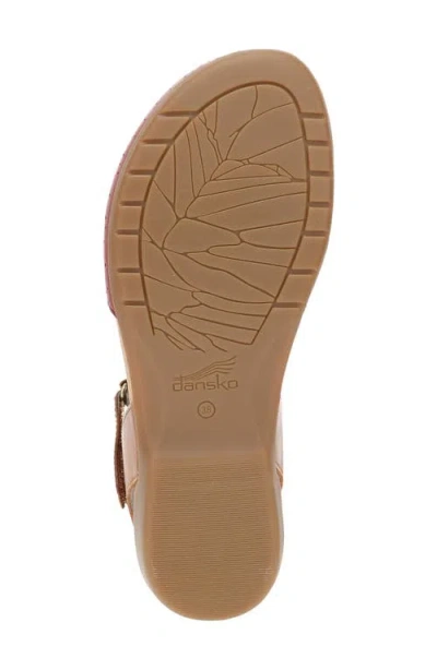 Dansko Rowan Flat In Red