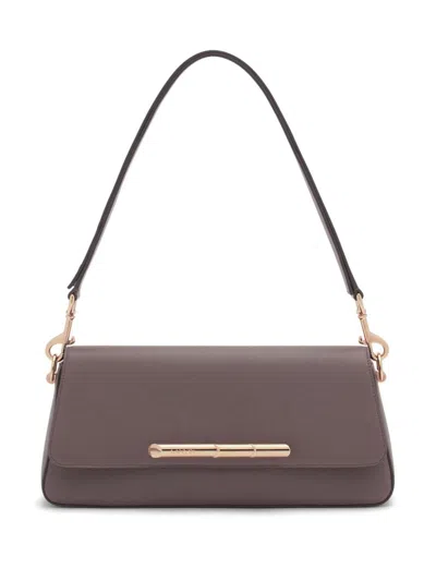 Lanvin Mini Sequence Shoulder Handbag In Purple