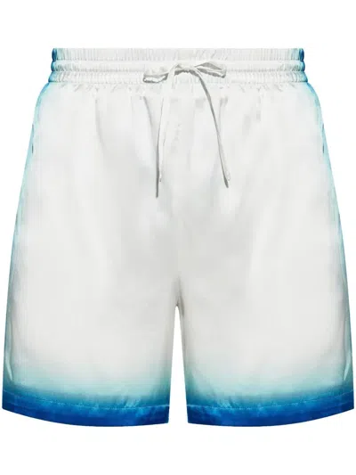 Casablanca Drawstring Shorts In White