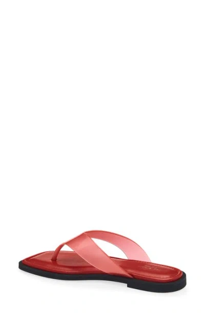Rag & Bone Gracie Jelly Flat Thong Sandals In Multi
