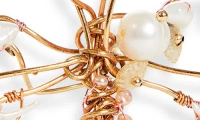 Isshi Chō Statement Ring In Gold