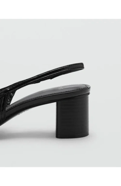 Mango Braided Slingback Pump In Multi