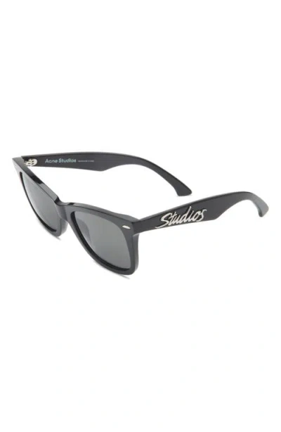 Acne Studios Afare Square Sunglasses In Black