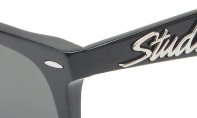 Acne Studios Afare Square Sunglasses In Black