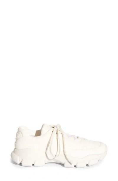 Prada Monolith Athletic Sneaker In White