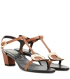 ROGER VIVIER Chips leather sandals