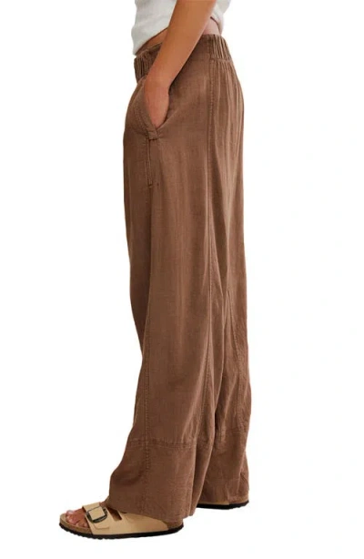 Free People Days End Pull On Pants In Brown
