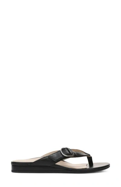 Vionic Ginny Flip Flop In Black