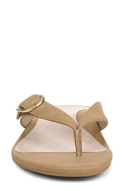 Vionic Ginny Flip Flop In Brown