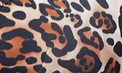 Lioness Muse Leopard Print Bikini Top In Multi