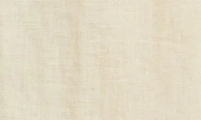 Mango Side Stripe Linen Drawstring Pants In Neutral