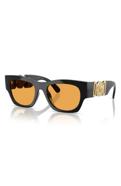 Versace 52mm Pillow Sunglasses In Multi