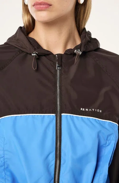 P.e Nation Alignment Hooded Jacket In Gold