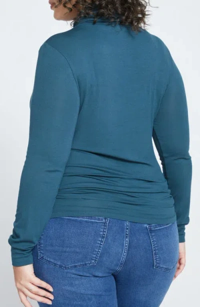 Universal Standard Foundation Turtleneck In Blue