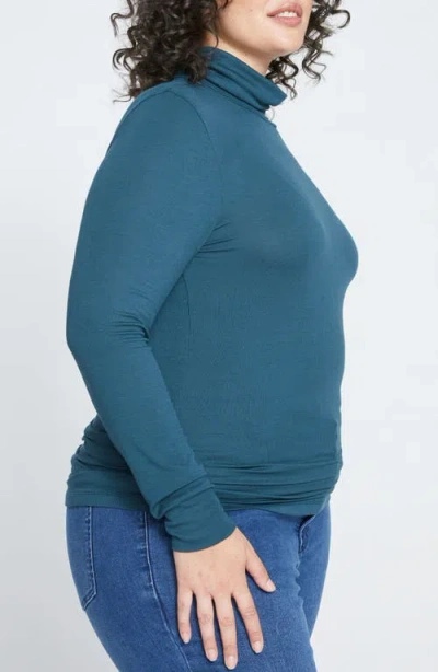 Universal Standard Foundation Turtleneck In Blue