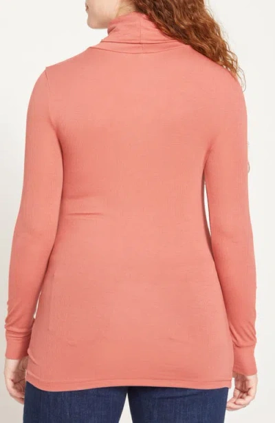Universal Standard Foundation Turtleneck In Red