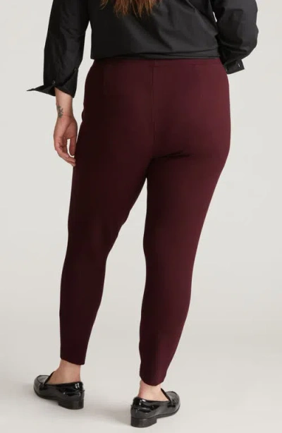 Universal Standard Moro Pull-on Pants In Burgundy
