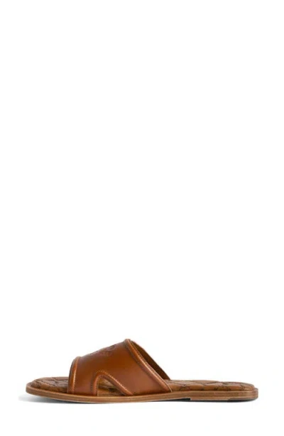 Zadig & Voltaire Beach Monogram Quilted Mule In Brown