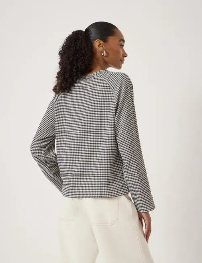 Hush Matilda Gingham Raglan Top In Multi